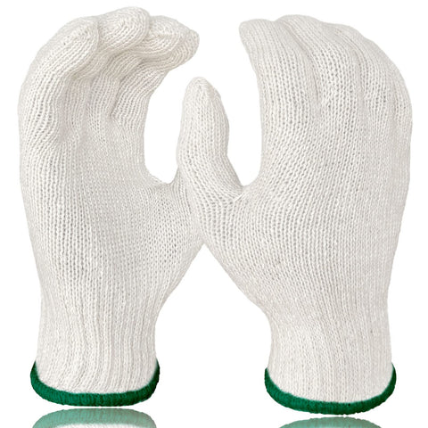 GSAFEME cotton glove liner for BBQ use, ideal for handling hot foods.