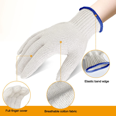 GSAFEME glove liners used for handling hot foods near grills.