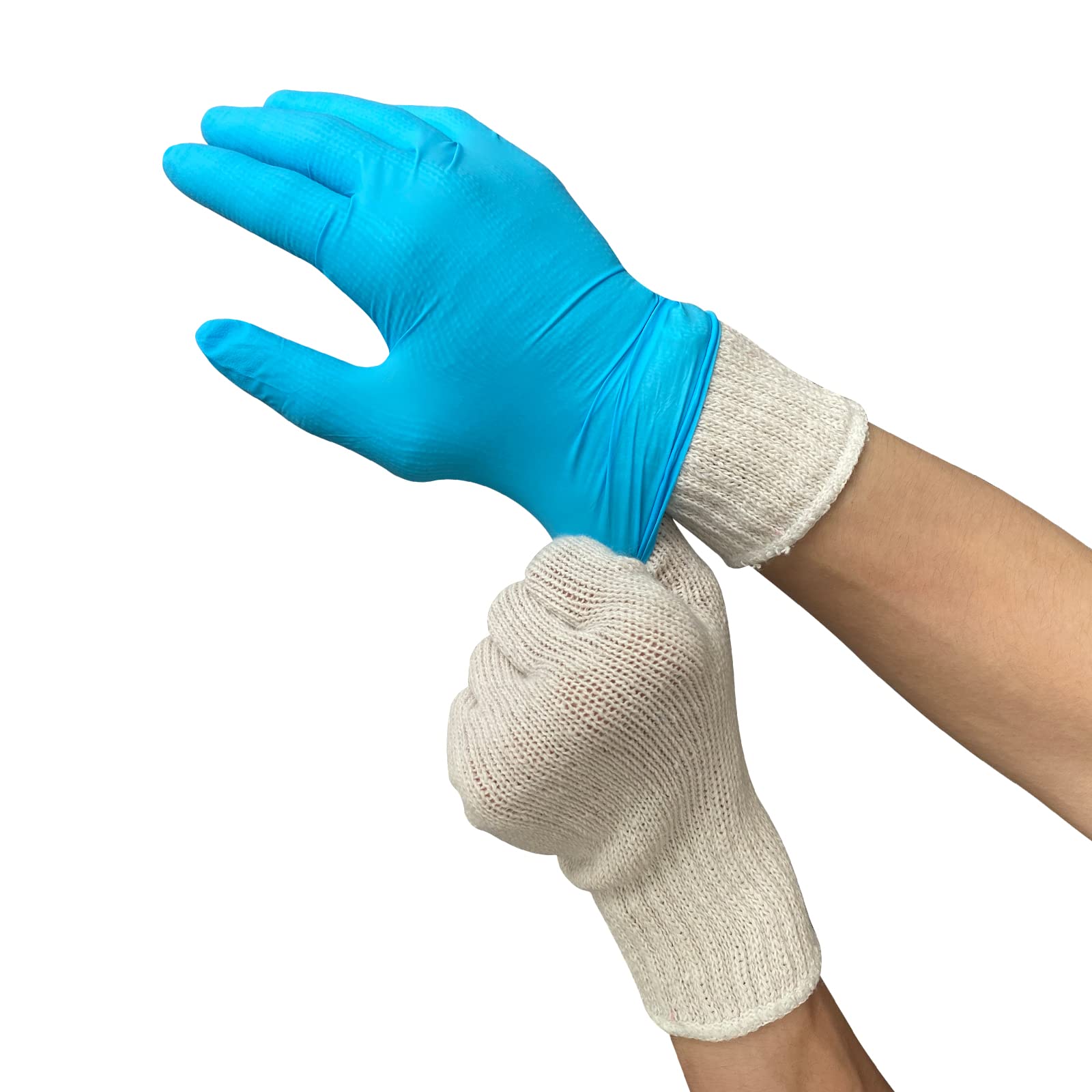 GSAFEME liners with nitrile gloves for added protection