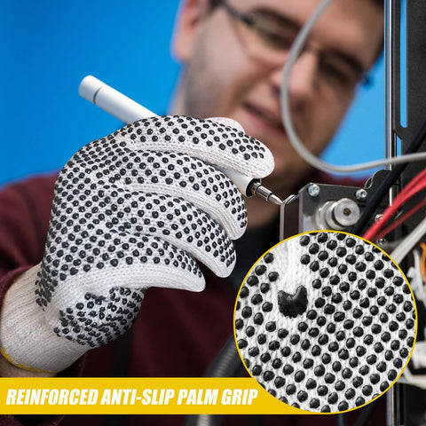 GSAFEME gloves ideal for lifting, packing, and construction tasks