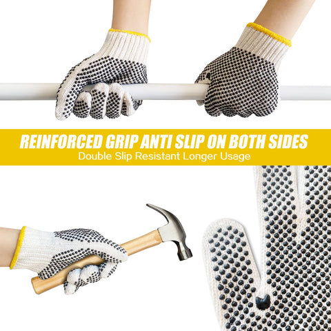 GSAFEME gloves with reinforced palm grip for safer handling
