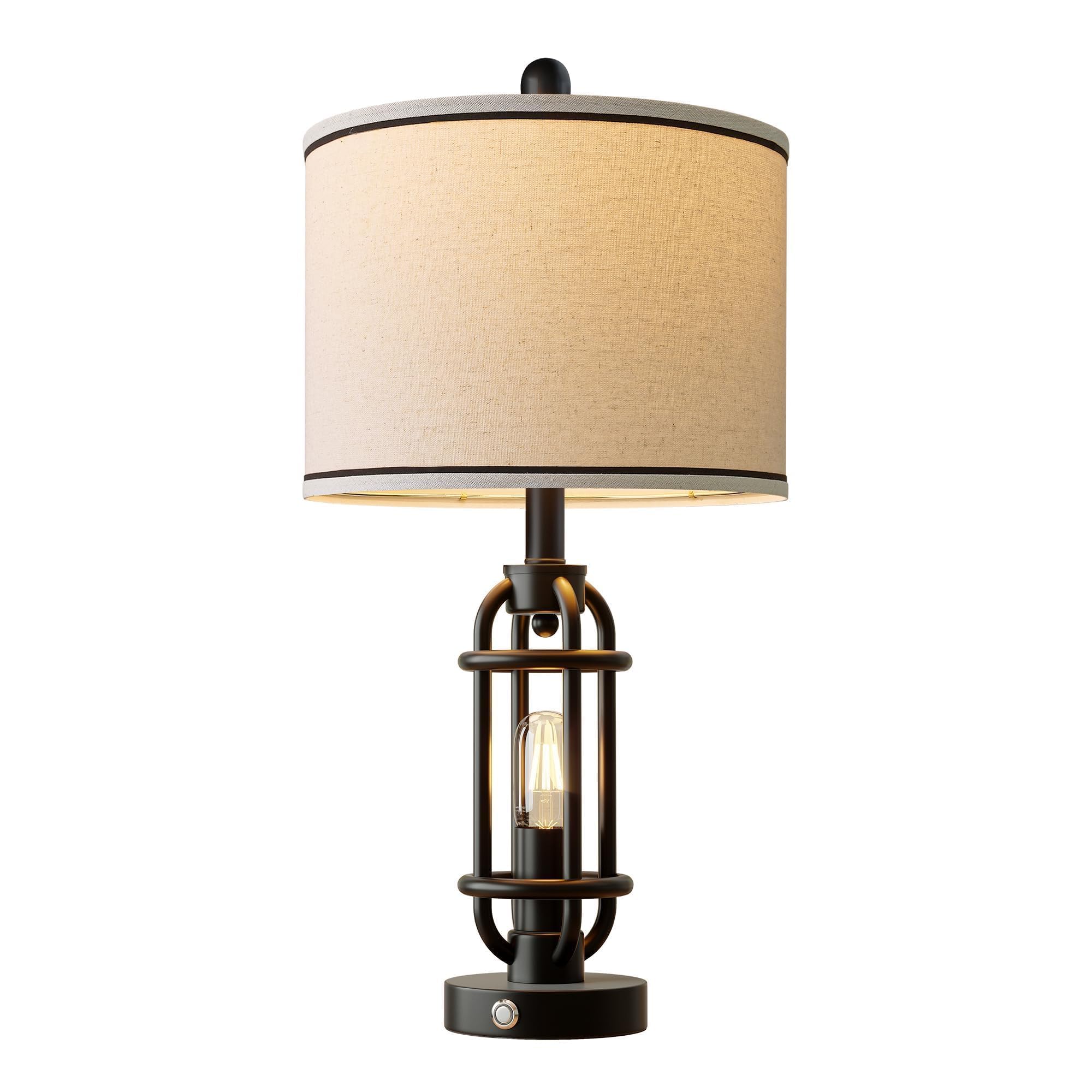 G-SAFAVA nightstand lamp as a reliable bedside companion.
