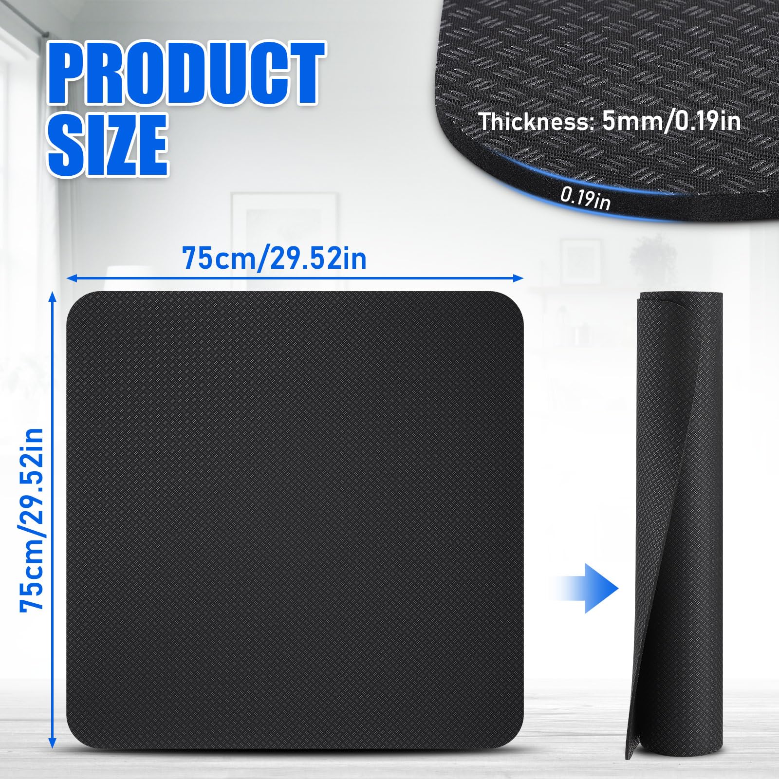 GSDOTZAP compatible with hardwood, tile, and marble floors.