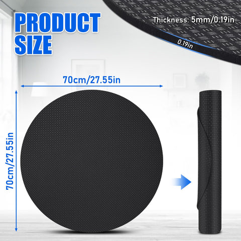GSDOTZAP floor protector mat under sofa prevents sliding and reduces noise