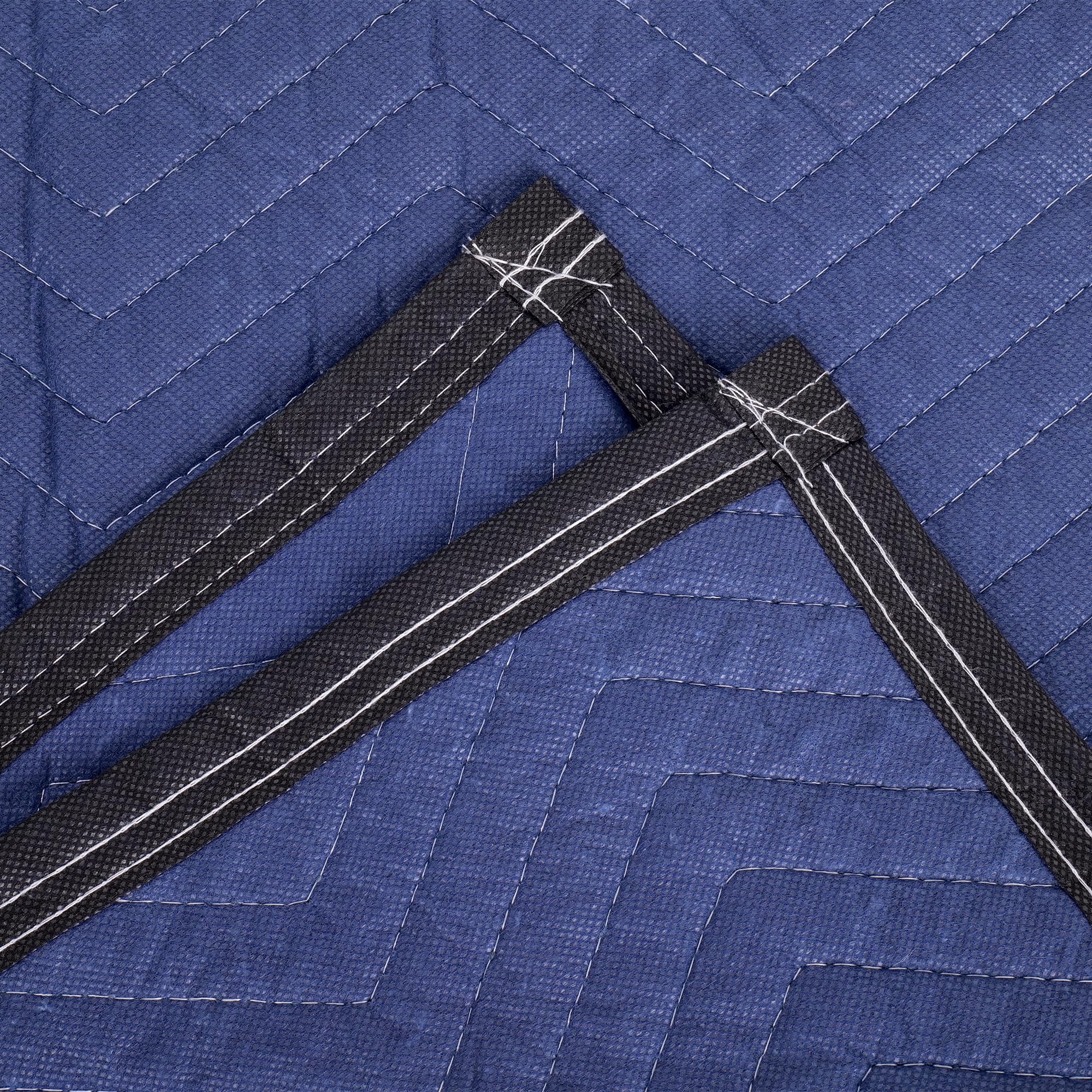 Gsmetmy quilted furniture pad front view shows heavy-duty stitching for long-lasting use.
