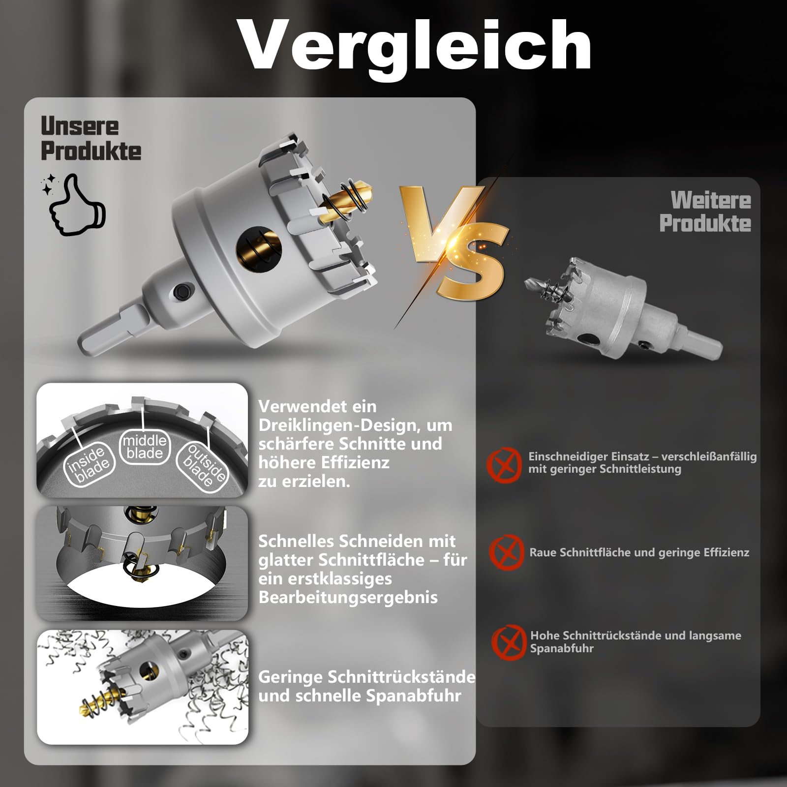 GSTK durable carbide cutters resist rust and deliver lasting performance.
