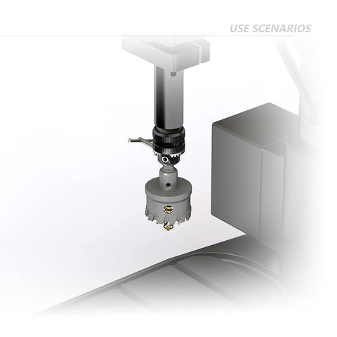 GSTK titanium pilot drills and L-wrenches for quick setup