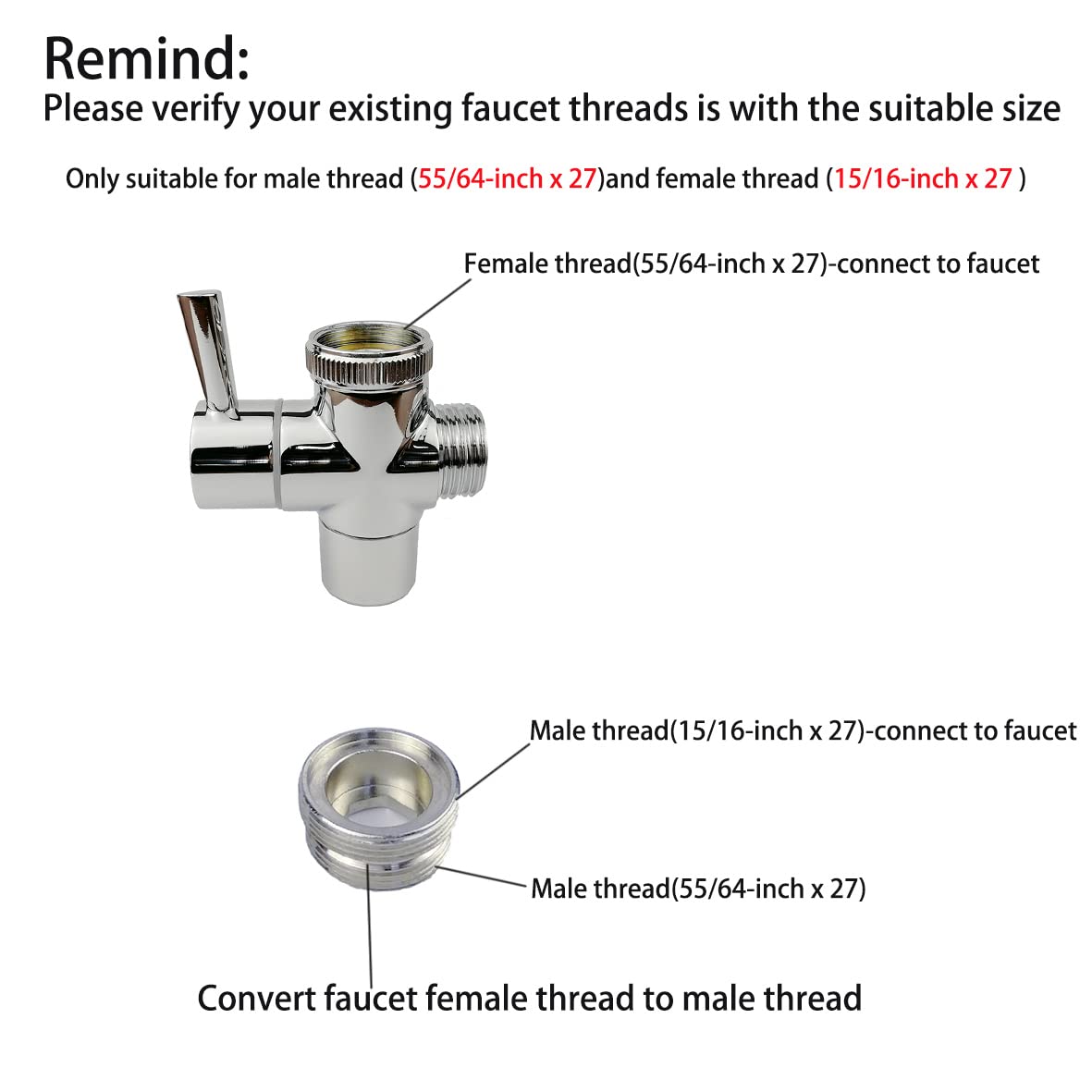 G-Sunny chrome-plated brass diverter handle demonstrates smooth rotation for precise water control