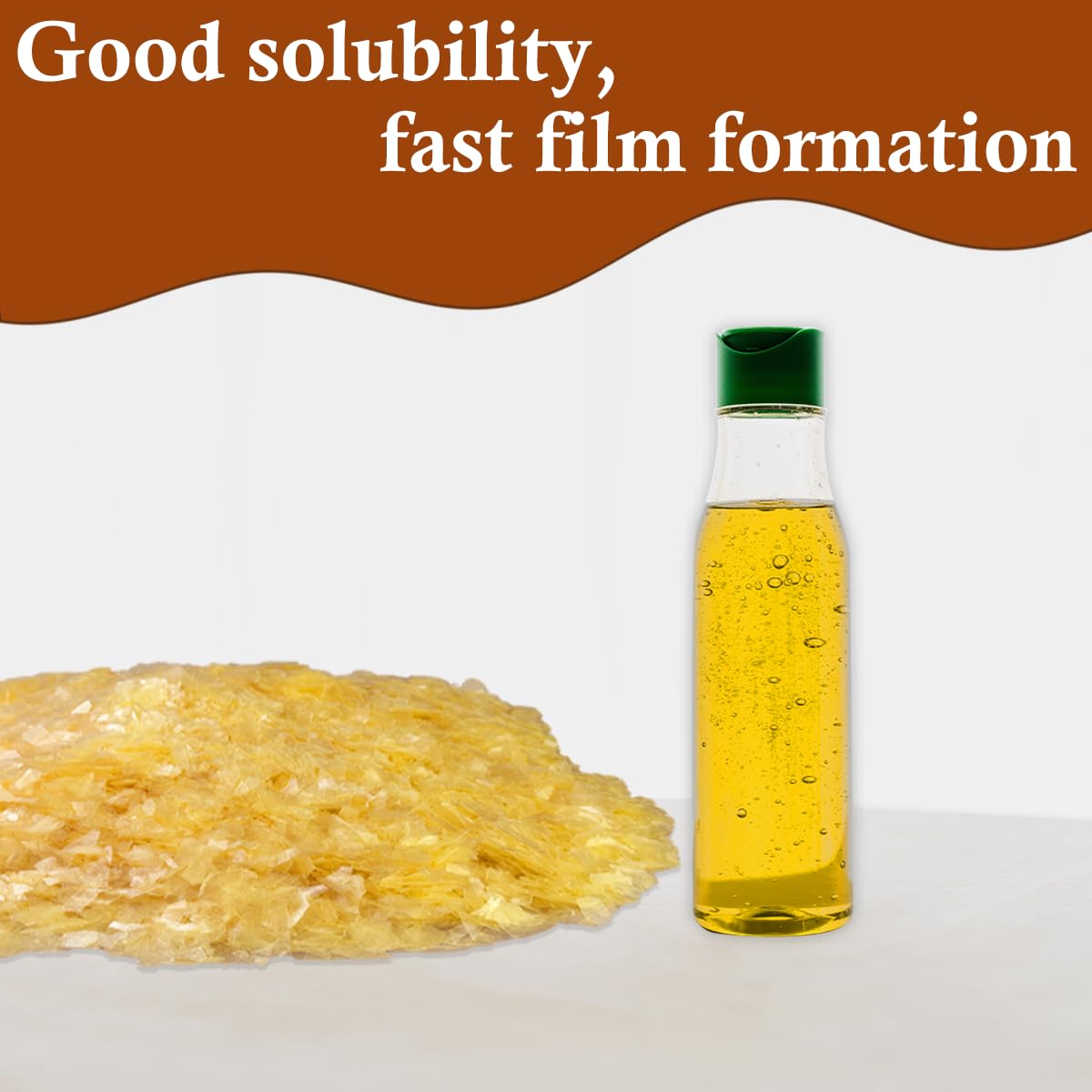 GSYUWH dewaxed shellac flakes with strong wood adhesion