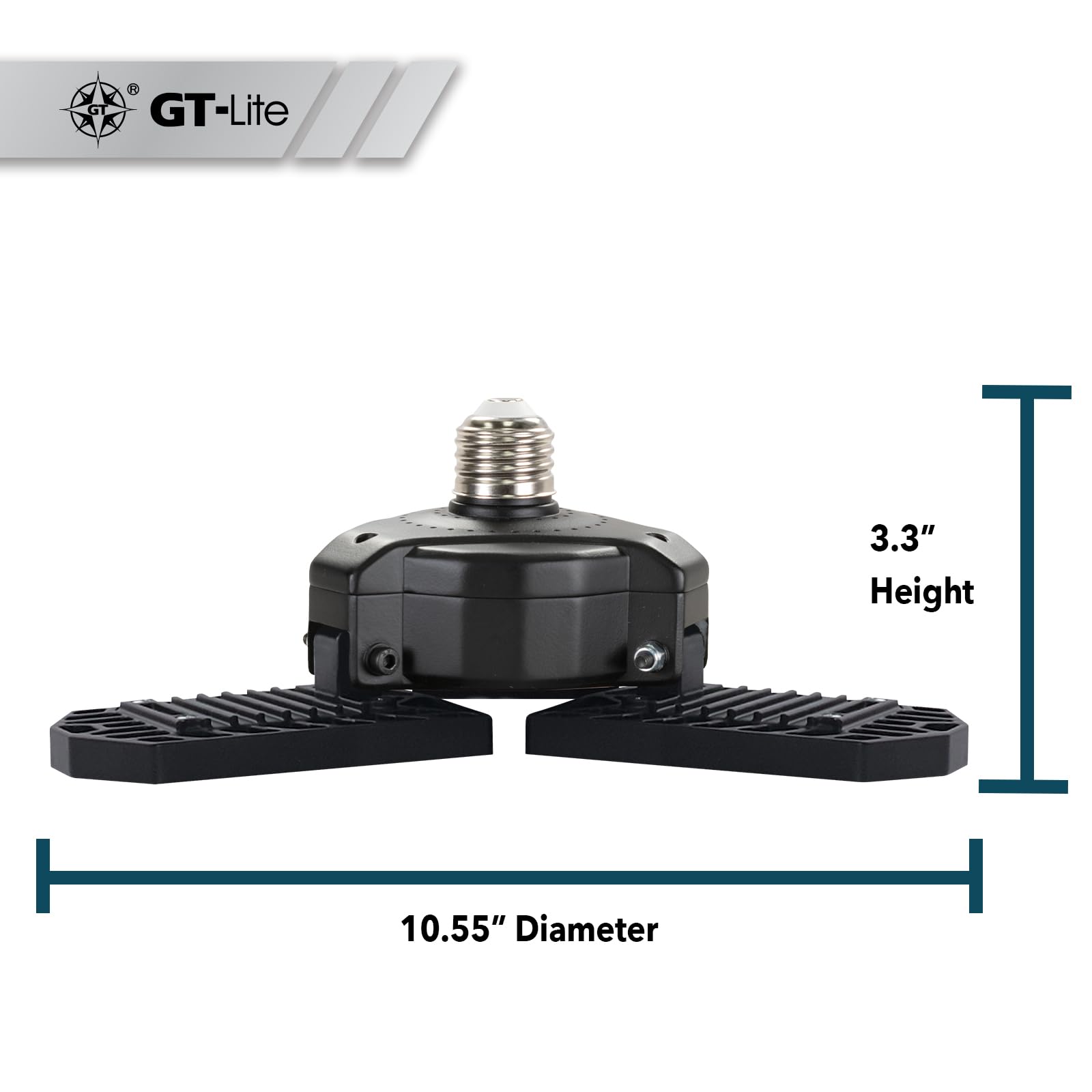 GT-Lite bulb features 30,000-hour life for fewer replacements.