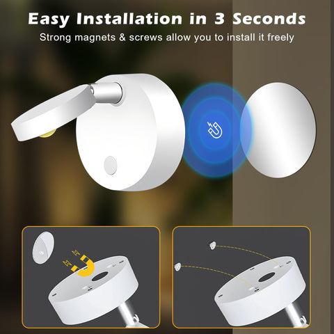 Guankai ceiling uplight puck for space saving ceiling illumination