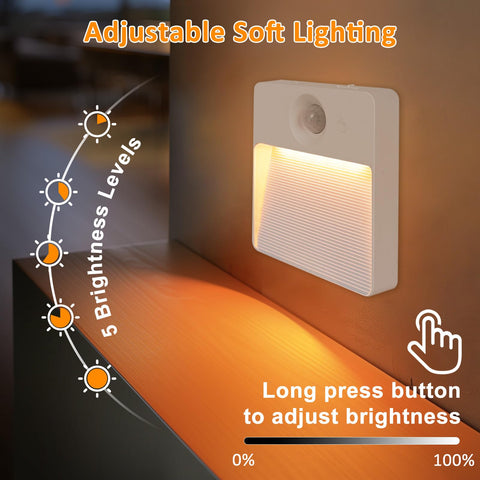 Guankai motion-activated indoor light detects movement in darkness.