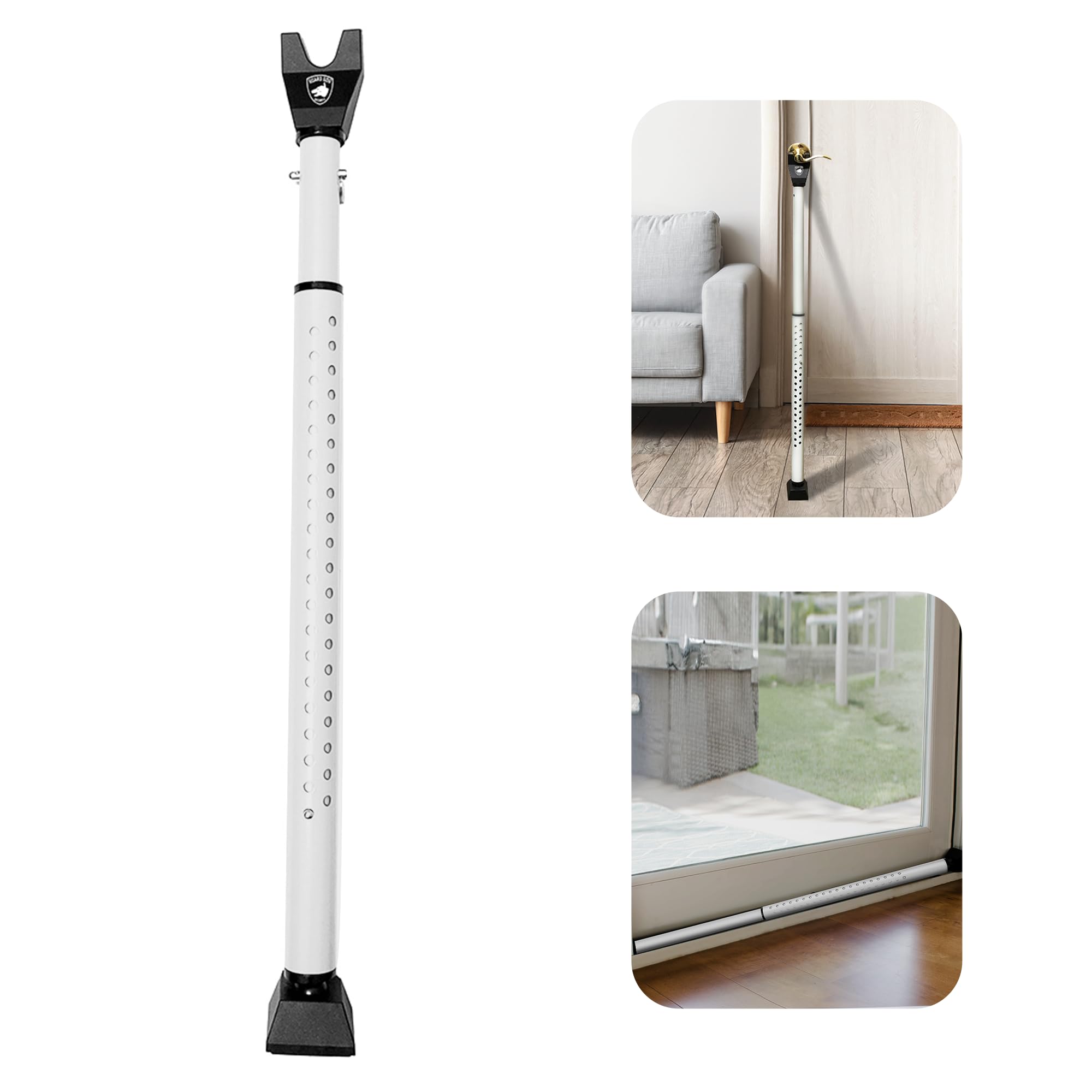 Guard Dog Security sliding door bar fully assembled for enhanced home protection.
