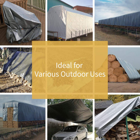 Vehicle protection: GUARD SHIELD tarp shields trucks and trailers from weather