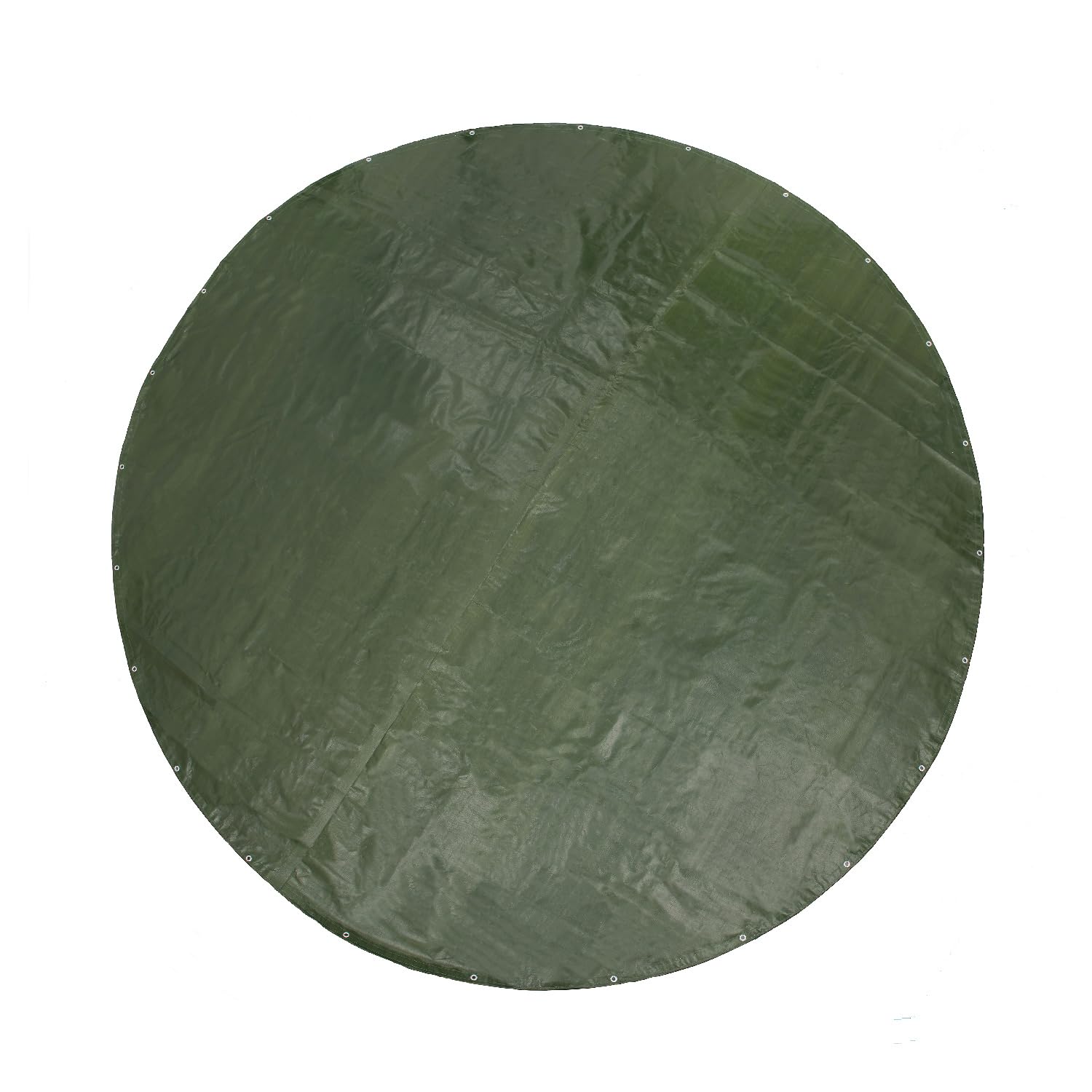 Guard Shield round tarp 10ft green-silver provides versatile outdoor coverage