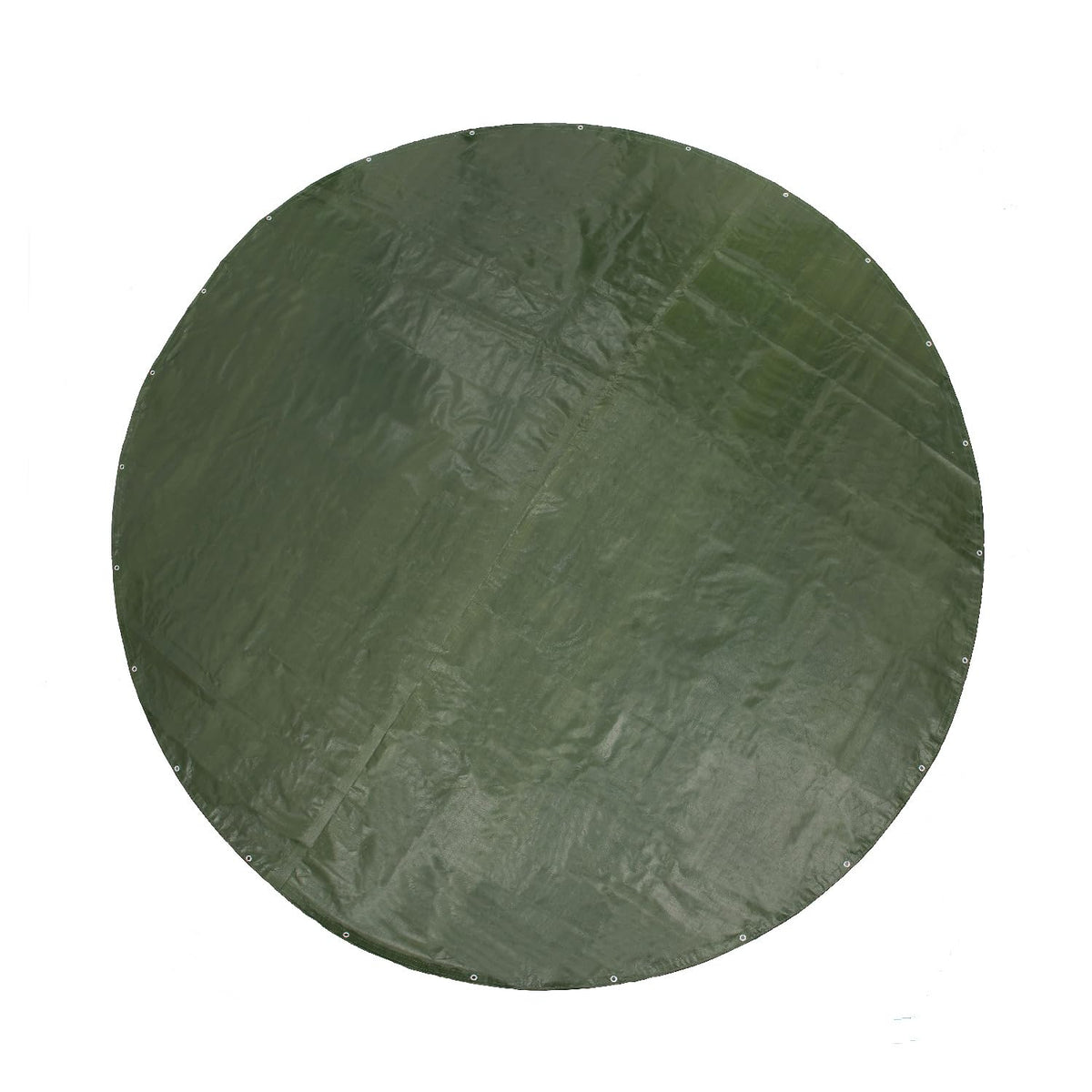 Guard Shield round tarp 10ft green-silver provides versatile outdoor coverage