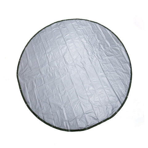GUARD SHIELD tarp withstands heavy use with reinforced stitching and rustproof grommets
