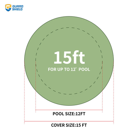 GUARD SHIELD round cover protects equipment by keeping dirt out