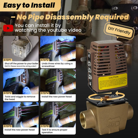GuardFlow 555-050RP delivers silent operation during heated cycles.