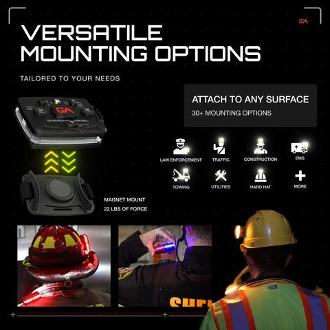 Guardian Angel Elite 360-degree visibility for all-around safety