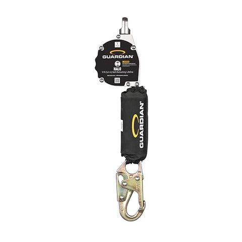Guardian Halo Web SRL 11ft side view with swivel top improves lifeline orientation.