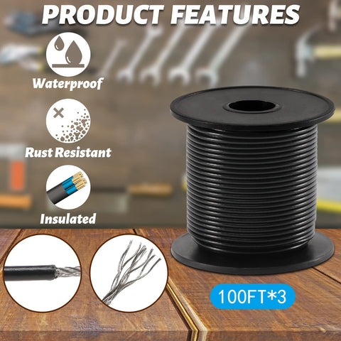 GUATTINE turnbuckles assembly improves tension and keeps lights straight.