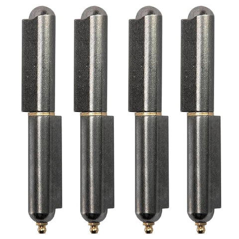 Gudwells 7-inch weld-on bullet hinge barrel for smooth gate movement.