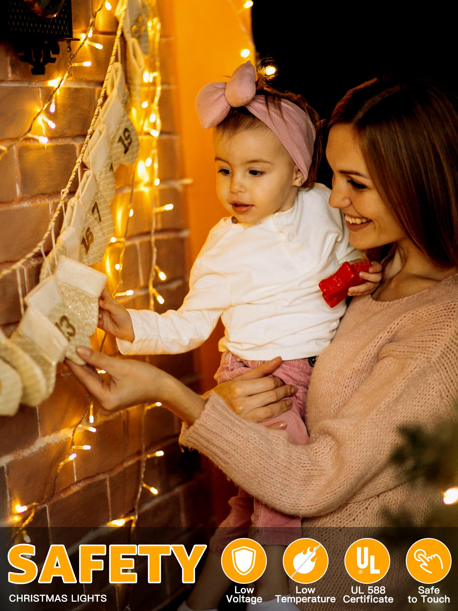 Guhope warm-white LEDs provide a soft glow ideal for cozy rooms.