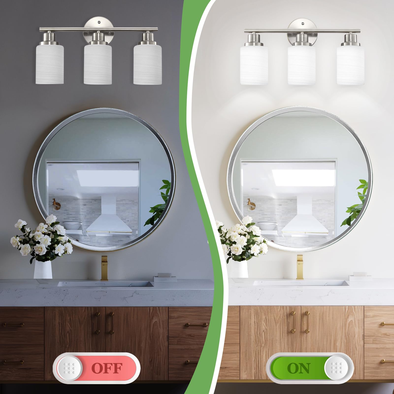 Guliaofo bedroom and dressing area lighting complements daily routines
