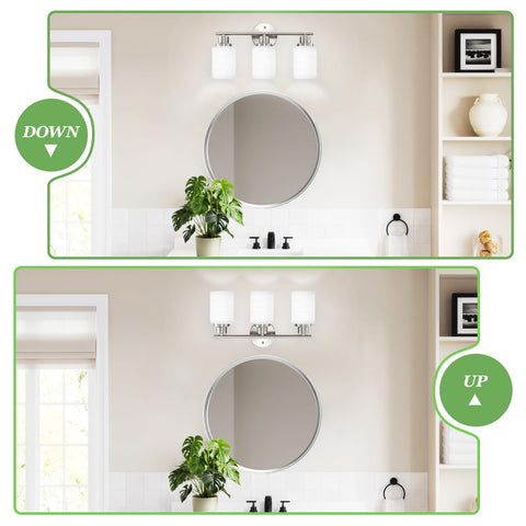 Guliaofo wall light suited for vanity, mirror cabinets, and dressing areas