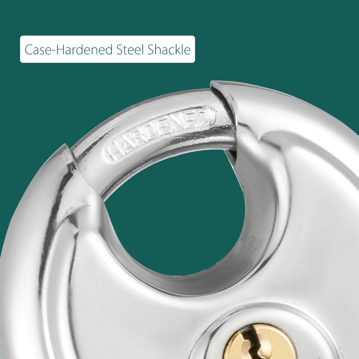Guliffen fixed-disc-cylinder design emphasizes increased resistance to prying and drilling.