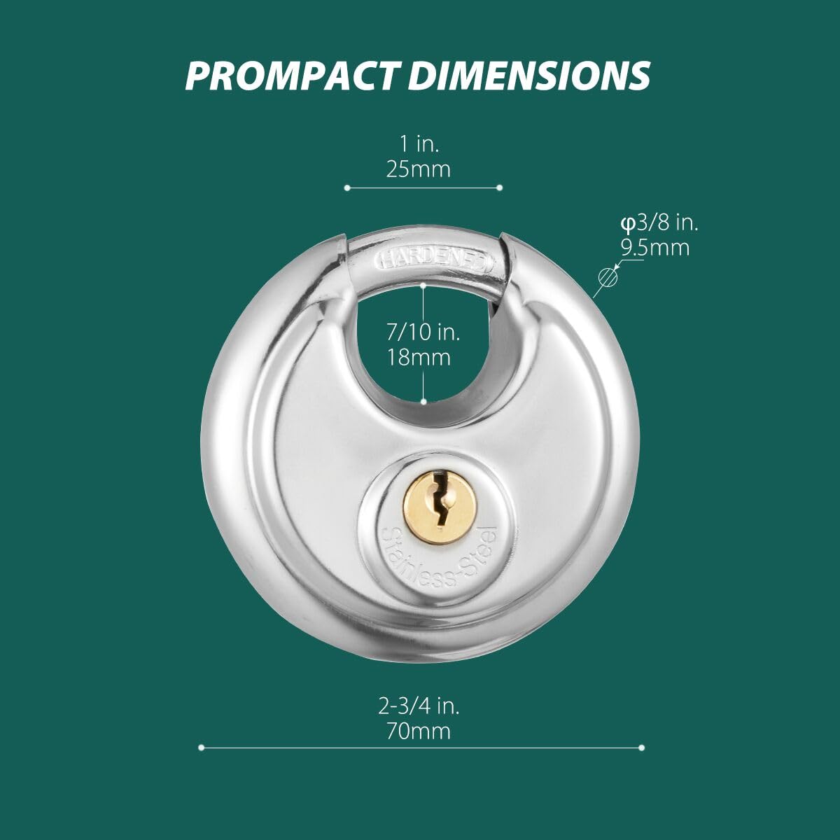 Guliffen four-pack keyed-alike padlocks show convenient single-key access for multiple doors.