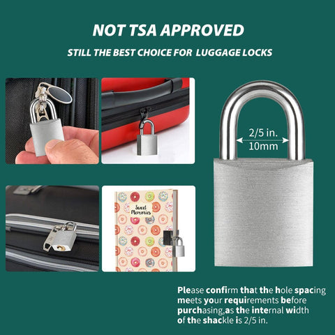 Guliffen keyed-alike 12-pack locks shown together for convenient bulk security.