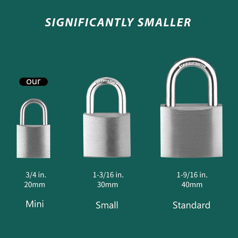 Guliffen locks with two keys each, ready for immediate use.