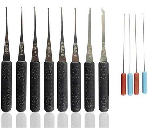 GULLWOLF 12-piece extractor kit laid out for quick part removal tasks