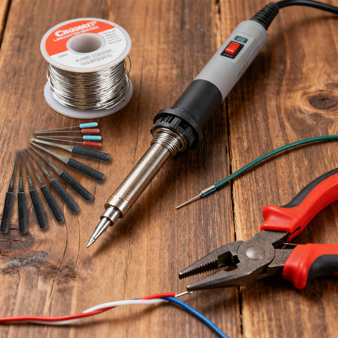 GULLWOLF close view of tools aiding extraction of small fragments
