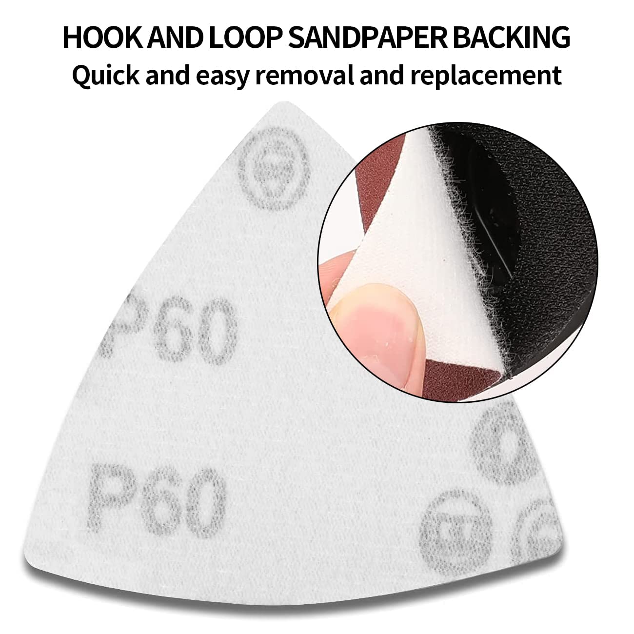 Gulrear 3-1/8 inch pads fit most swing tools for detail sanding