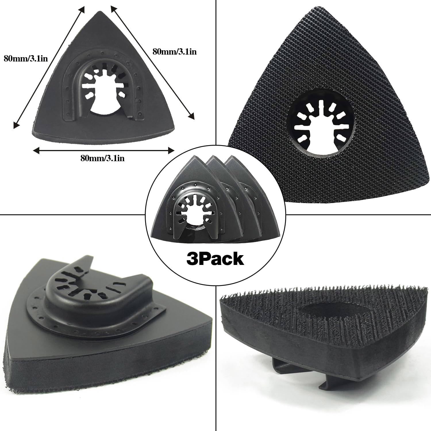 Gulrear finger sanding pad ideal for detail work on edges