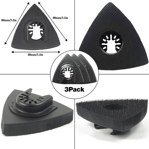 Gulrear finger sanding pad ideal for detail work on edges