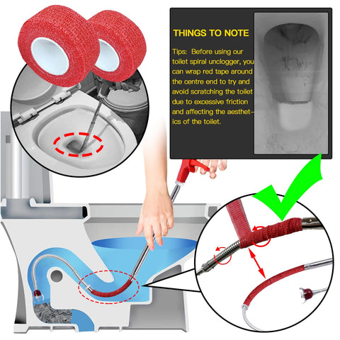 Gulrear Velcro strap protects toilet ceramic surfaces.