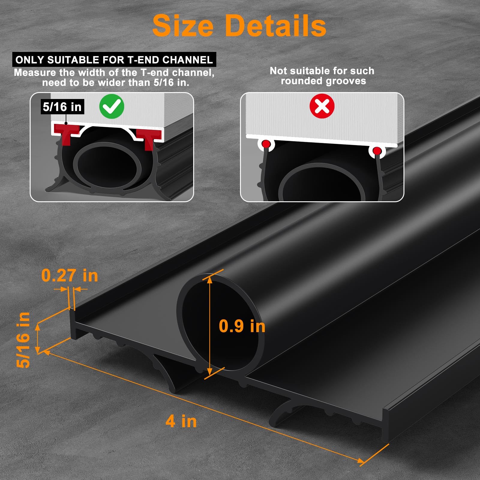 Gumlian double T-track compatibility demonstrates fit for double-track doors