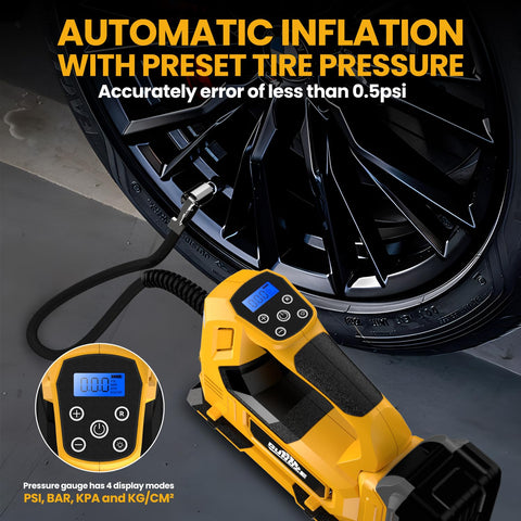 GUNOZE battery compatibility with DeWalt 20V Max for versatile power