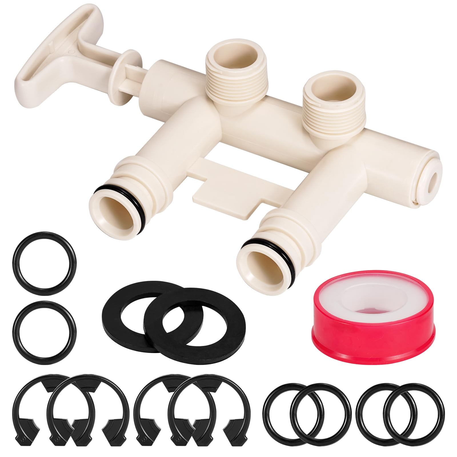 GUOJINJISM 7129871 valve front view showing bypass compatibility.