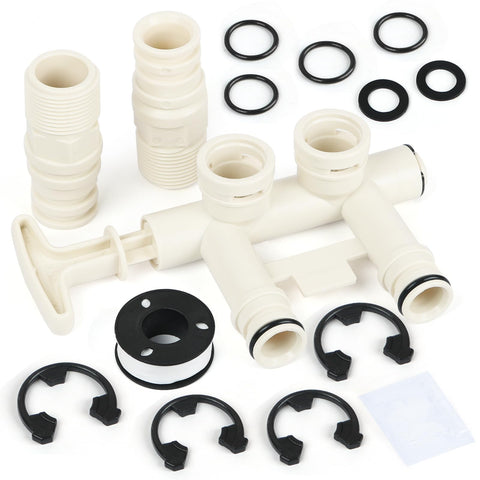 GUOJINJISM upgraded 7345388 bypass valve kit components enable broad compatibility.