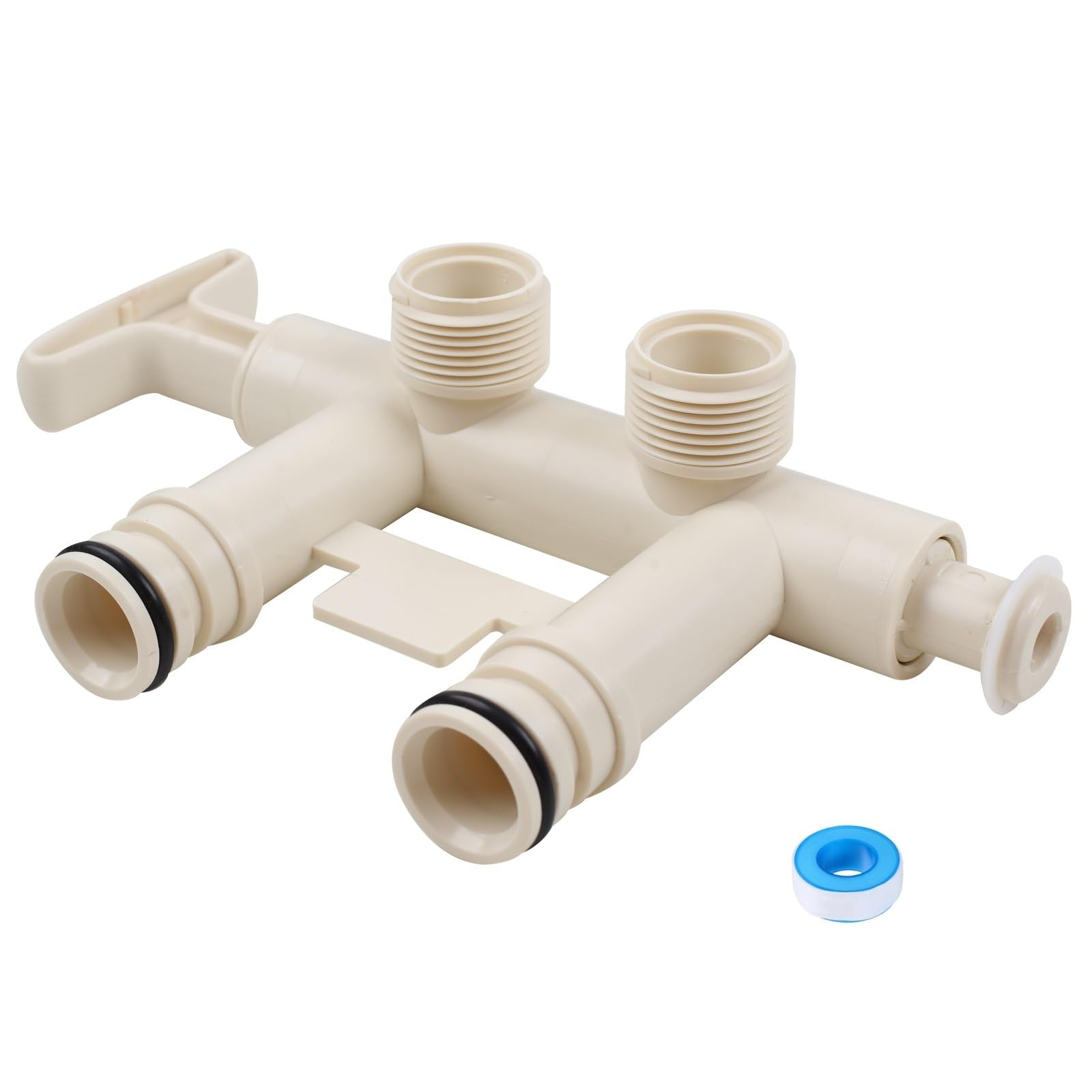 GUOJINJISM water softener bypass valve 7370286 front view for quick maintenance.