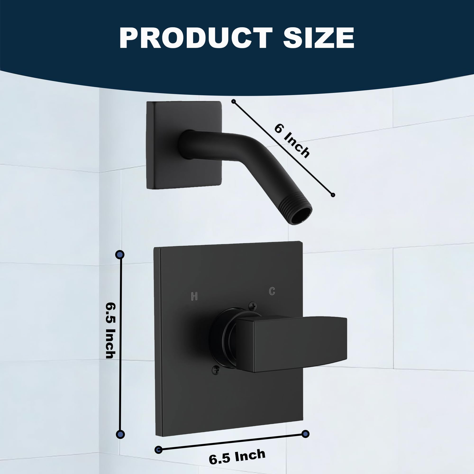 GUOLAIBA all-metal trim emphasizes long-lasting durability in humid bathrooms.