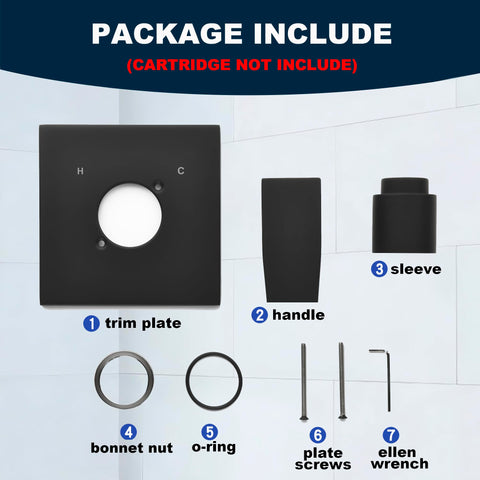 GUOLAIBA Cartridge not included note emphasizes trim compatibility with Delta R10000.