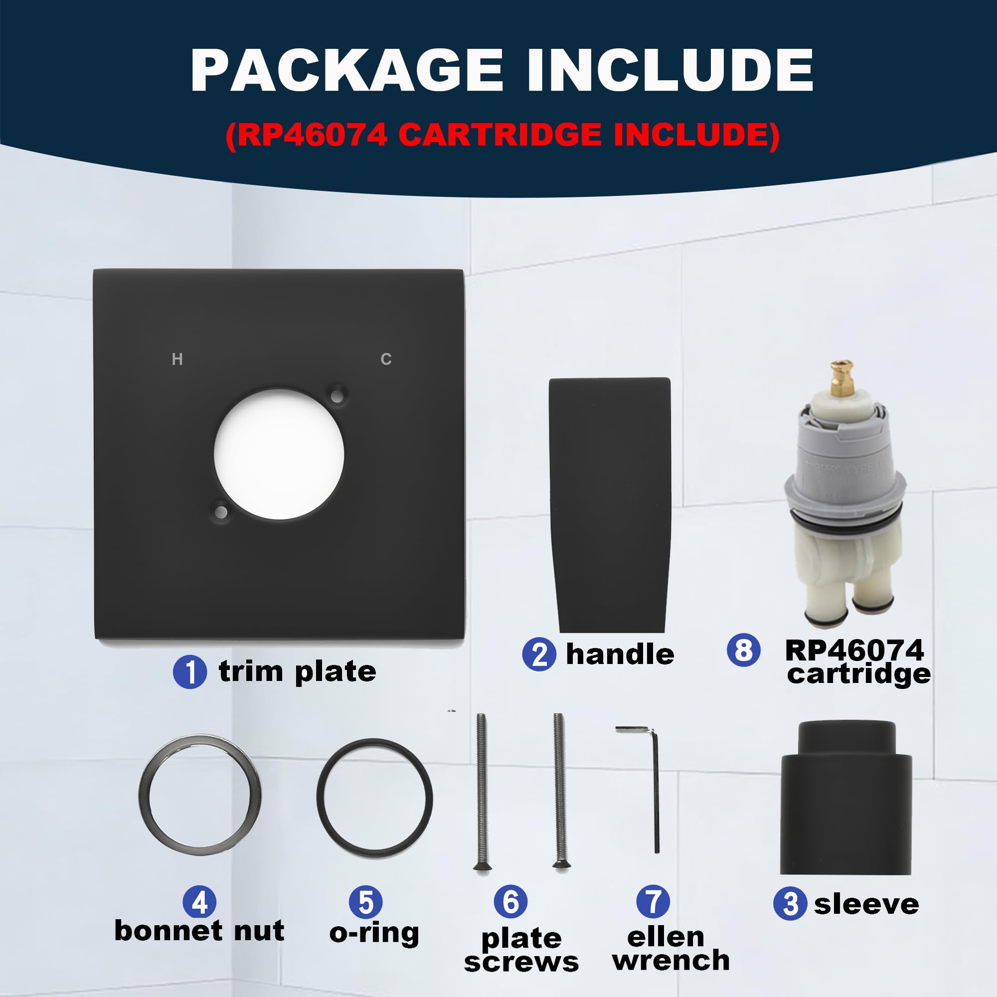 GUOLAIBA pressure-balance design helps maintain safe water temperature.