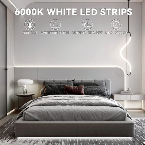 Guotong dimmable daylight white LEDs provide adjustable brightness for mood lighting.