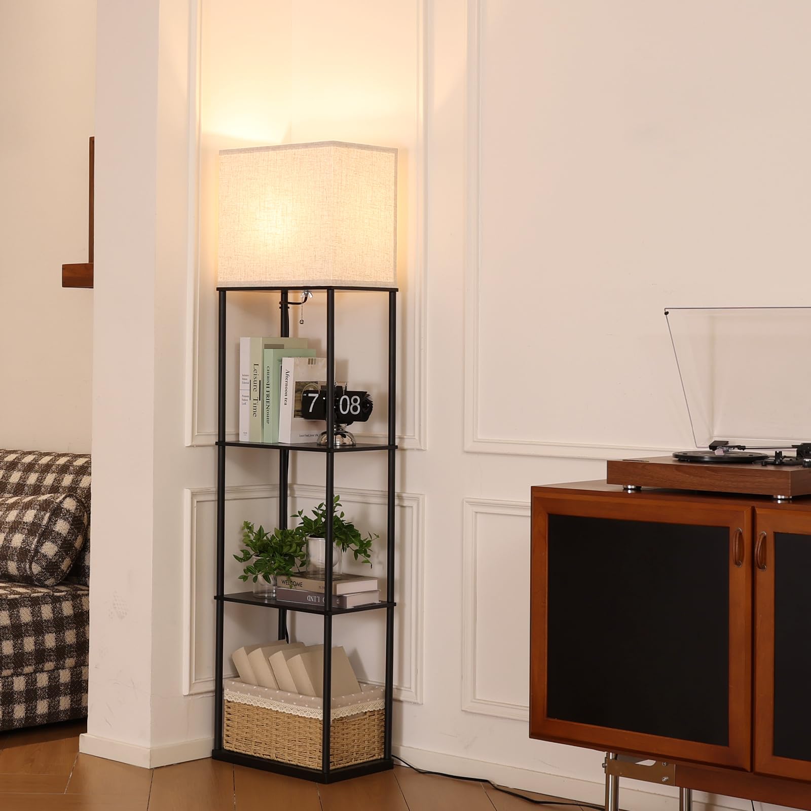 Gupuzm shelf lamp with easy assembly and included tools